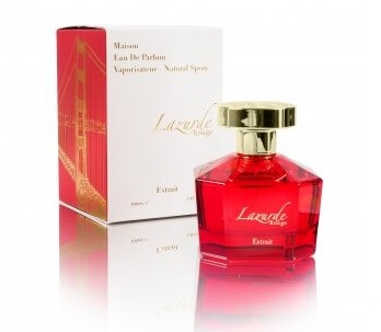 LAZURDE ROUGE EXTRAIT EAU DE PARFUME FOR UNSEX 100ML SAME SMELL Baccarat Rouge 540 Extrait