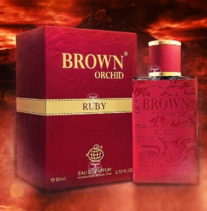 Brown Orchid Ruby Parfume 80ml By FRAGRANCE World