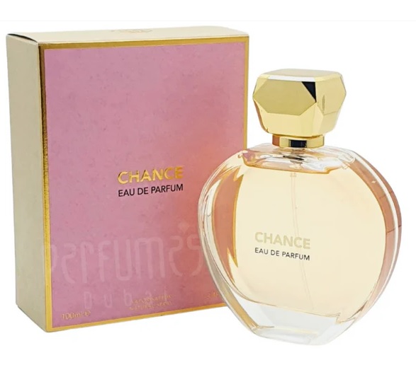 chance eau de parfuem for women 100ml by fragrance world /same smell chenel chance