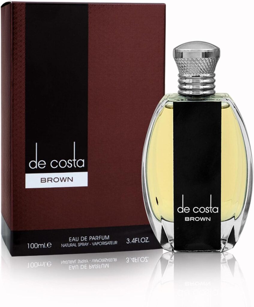 De costa Brown Eau de Parfum 100ml Brand: FRAGRANCEWORLD