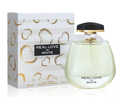 Real Love In White eau de parfume for women 100ml by Fragrance World