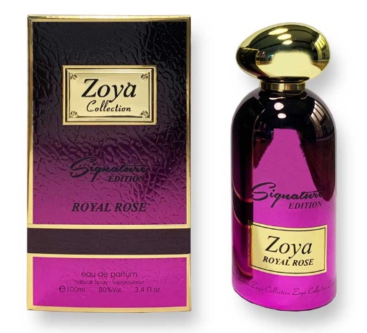 Royal Rose Eau de Perfume for Unisex 100ml by Zoya Collection