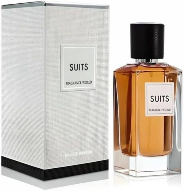 Suits Eau De Parfum For Men 100ML By Fragrance World Same Smiell Ysl Tuxedo Unisex edp