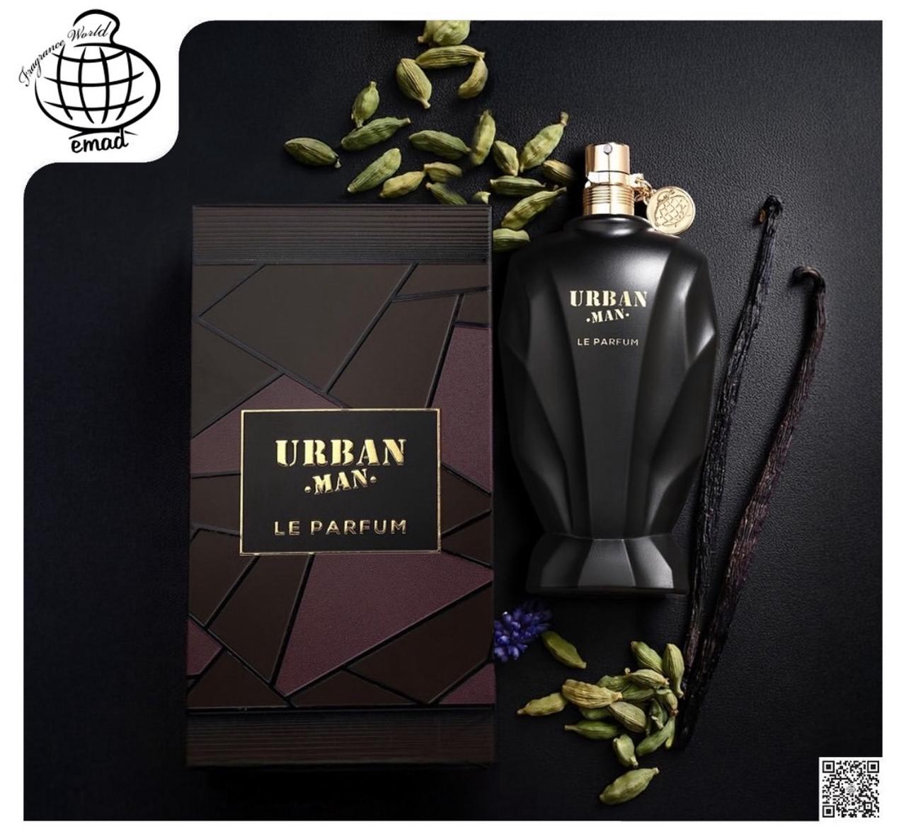 URBAN MAN LE PERFUME FOR MEN EDP 100ML BY FRAGRANCE WORLD