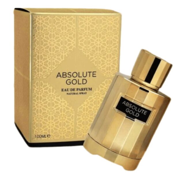 Absolute gold eau de perfume100ml BY Fragrance World