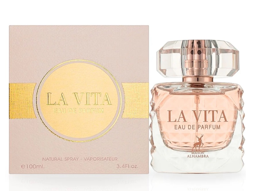 La vita eau de perfume 100ml by maison Alhambra