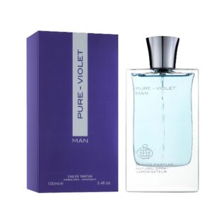 Pure violet for men eau de perfume 100ml by fragrance world