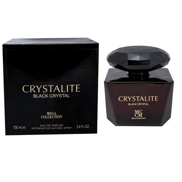 crystalite black crystal eau de perfume for women 100ml by MEGA COLLECTION