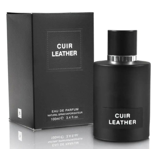 Cuir leather eau de perfume 100ml by fragrance world
