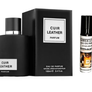 Cuir Leather Parfum 100ml for men by fragrance world