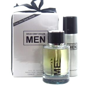 Deux cent douze men with deo free eau de perfume set 100ml by Fragrance world