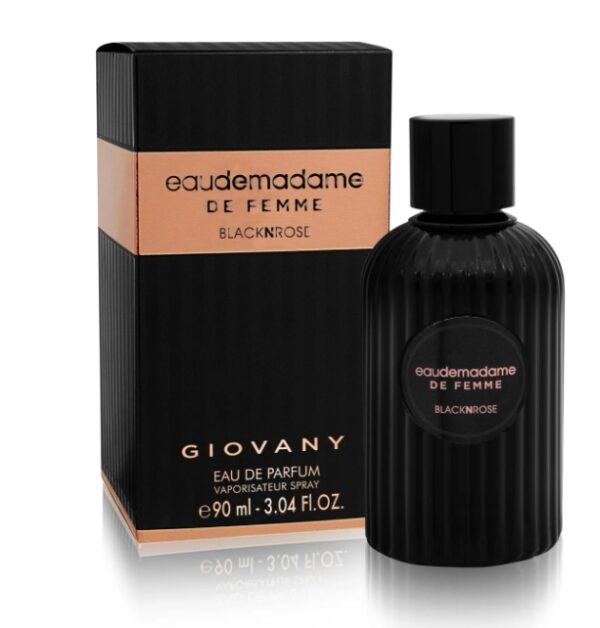 EauDeMadame Black N Rose Eau de Parfum By Fragrance World Perfume For Women 100ml