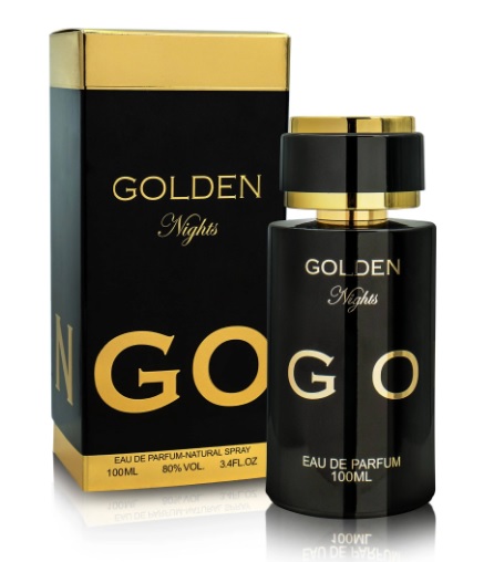 Golden night eau de perfume for men 100ml by fragrance world