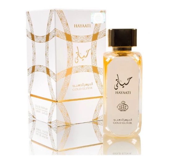 Hayaati gold elixir eau de perfume 100ml by fragrance world