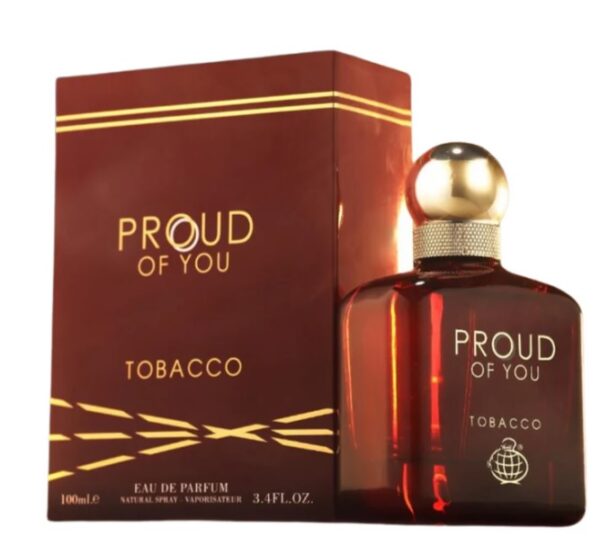 Proud Of You tobacco eau de perfume 100ml BY Fragrance World