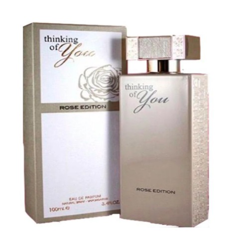 Thinking of you rose edition eau de perfume for women 100ml by fragrance world