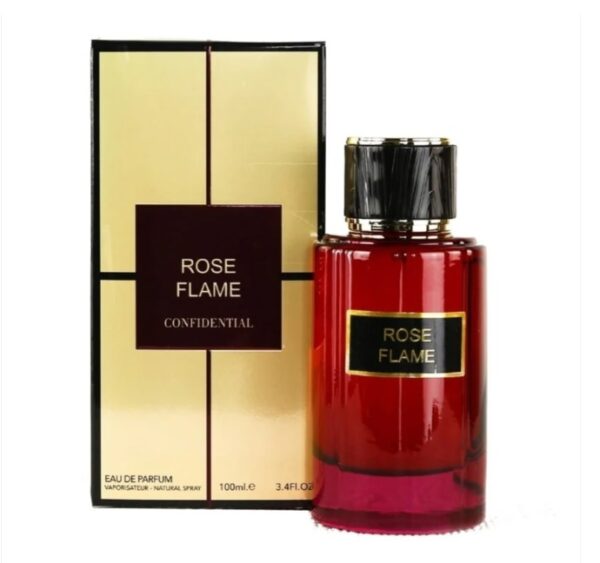 Rose Flame Confidential eau de 100ml by fragrance world