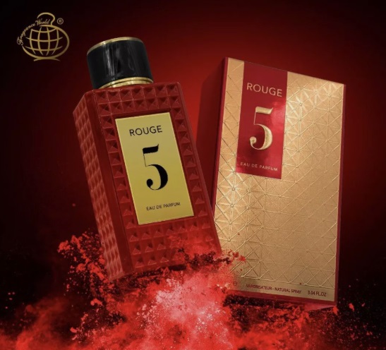 Rouge 5 eau de perfume edp for men and women 100ml by fragrance world