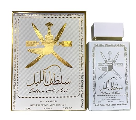 sultan lail white edition eau de perfume 100ml by Ard Al Zaffran