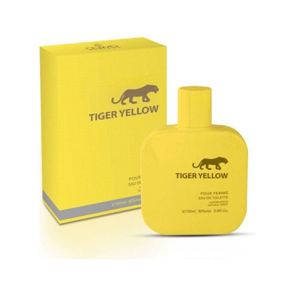 TIGER YELLOW POUR HOMME EAU DE PERFUME 100ML FOR MEN