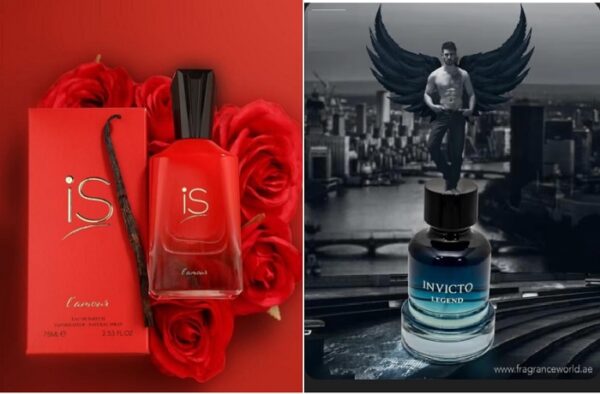 Invicto Legend for men 100ml and Is L Amour for women 75ml By fragrance World