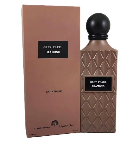 Grey Pearl Diamond Eau De Perfume 200ML Brand By Classic Holidays