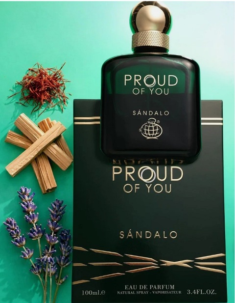Proud of You Sandalo By Fragrance World EDP Eau De Parfum 100 ML -New Super Rich