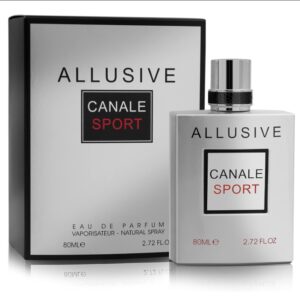Allusive Canale Sport – Eau de Parfum – By Fragrance World – Perfume For Men, 80ml